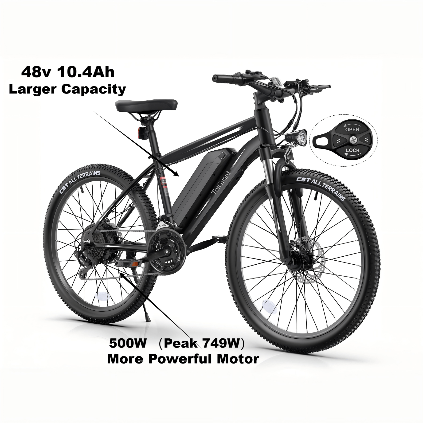 Electric Bicycle, 26" Electric Mountain Bike