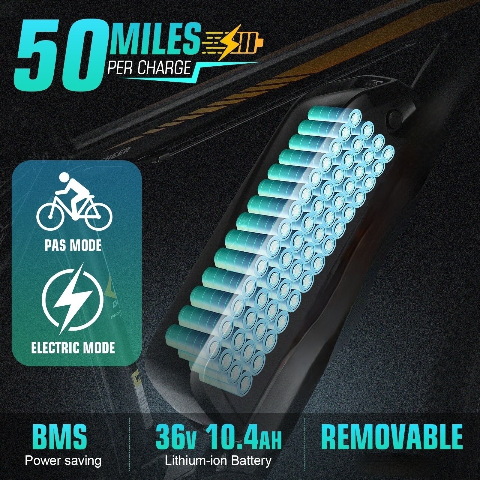 Electric Bicycle, 26" Electric Mountain Bike