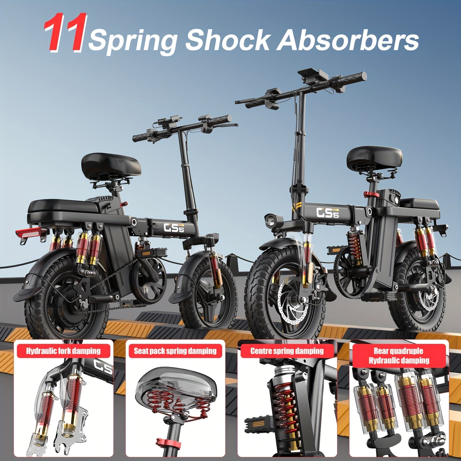 UPlee 740W Adult Electric Bike