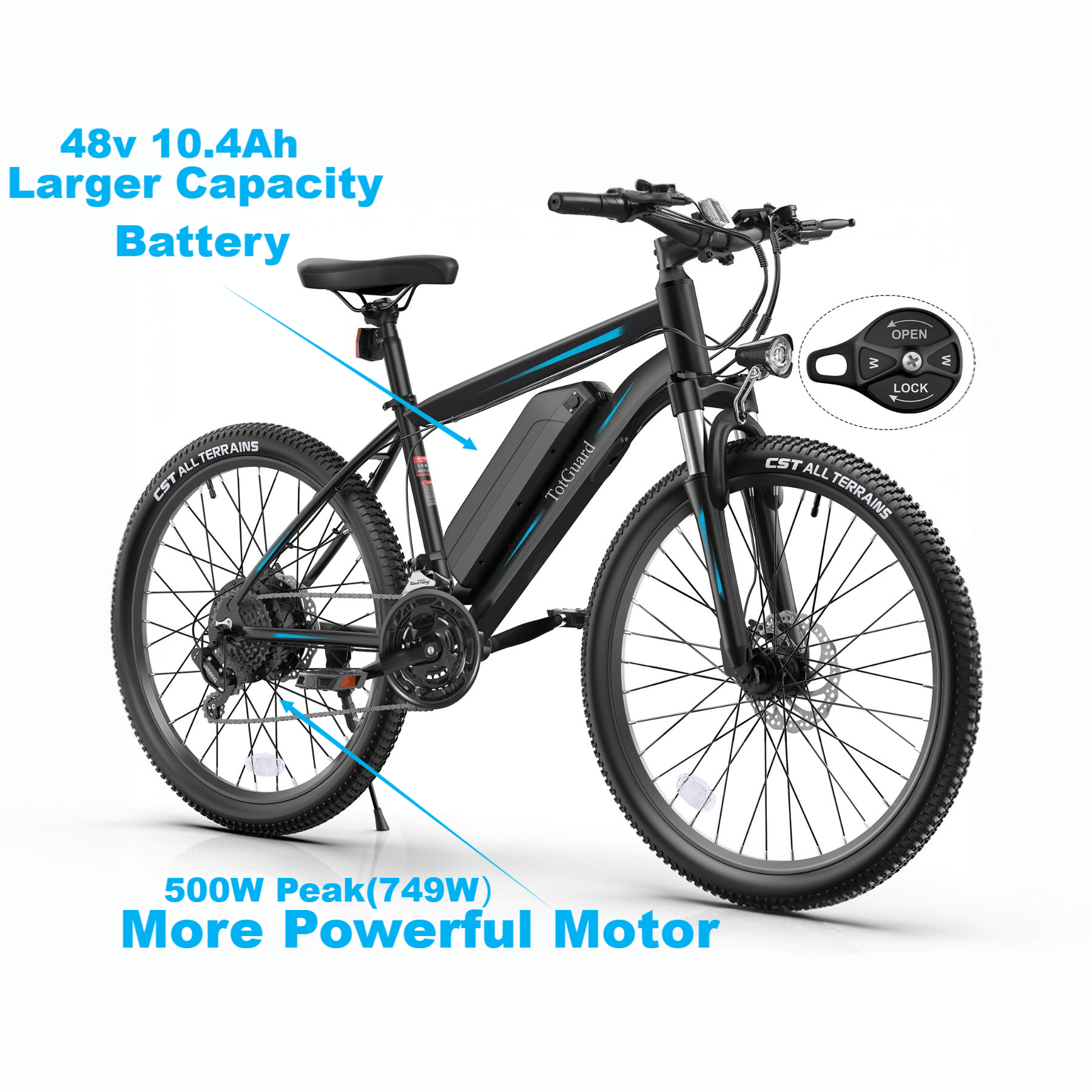 Electric Bicycle, 26" Electric Mountain Bike