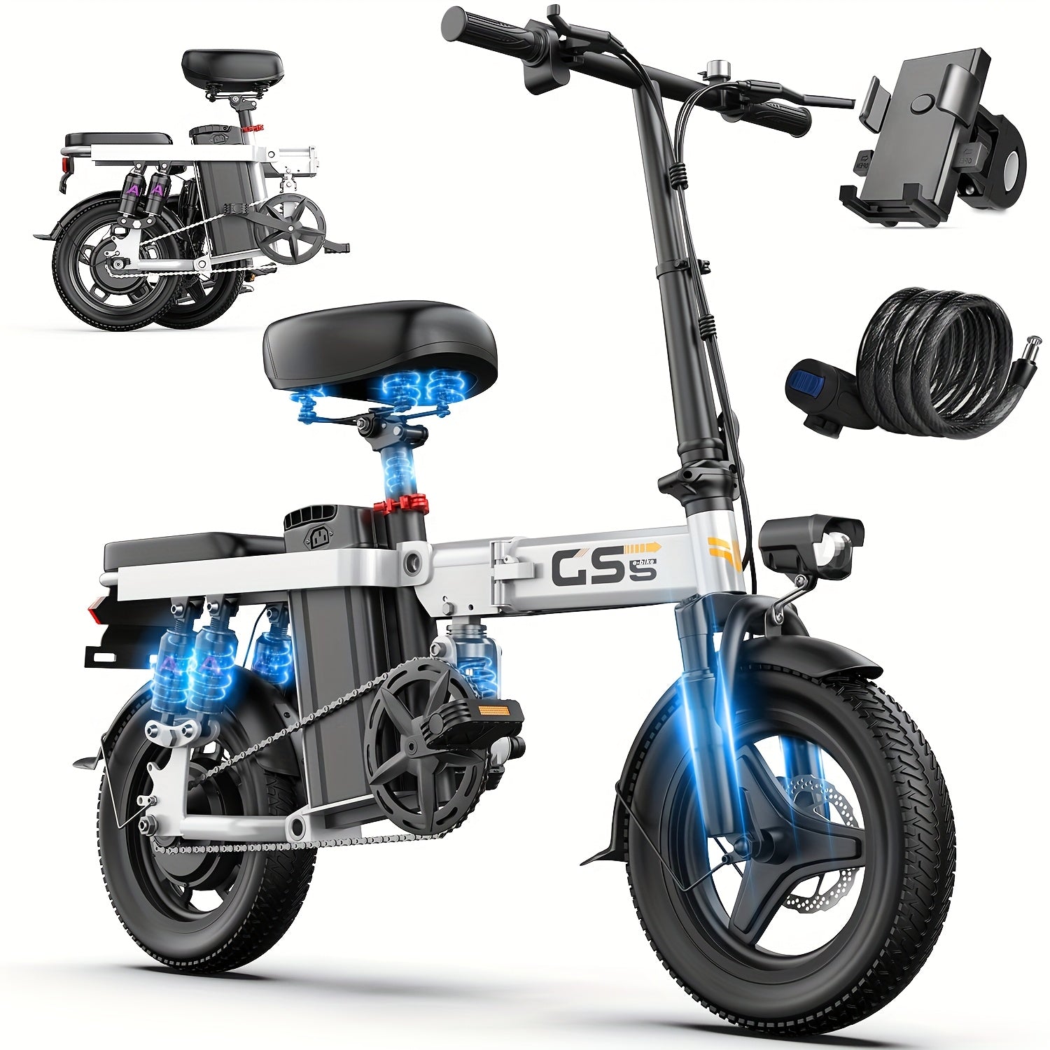 UPlee 740W Adult Electric Bike