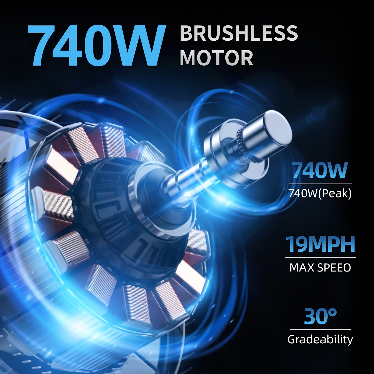 UPlee 740W Adult Electric Bike