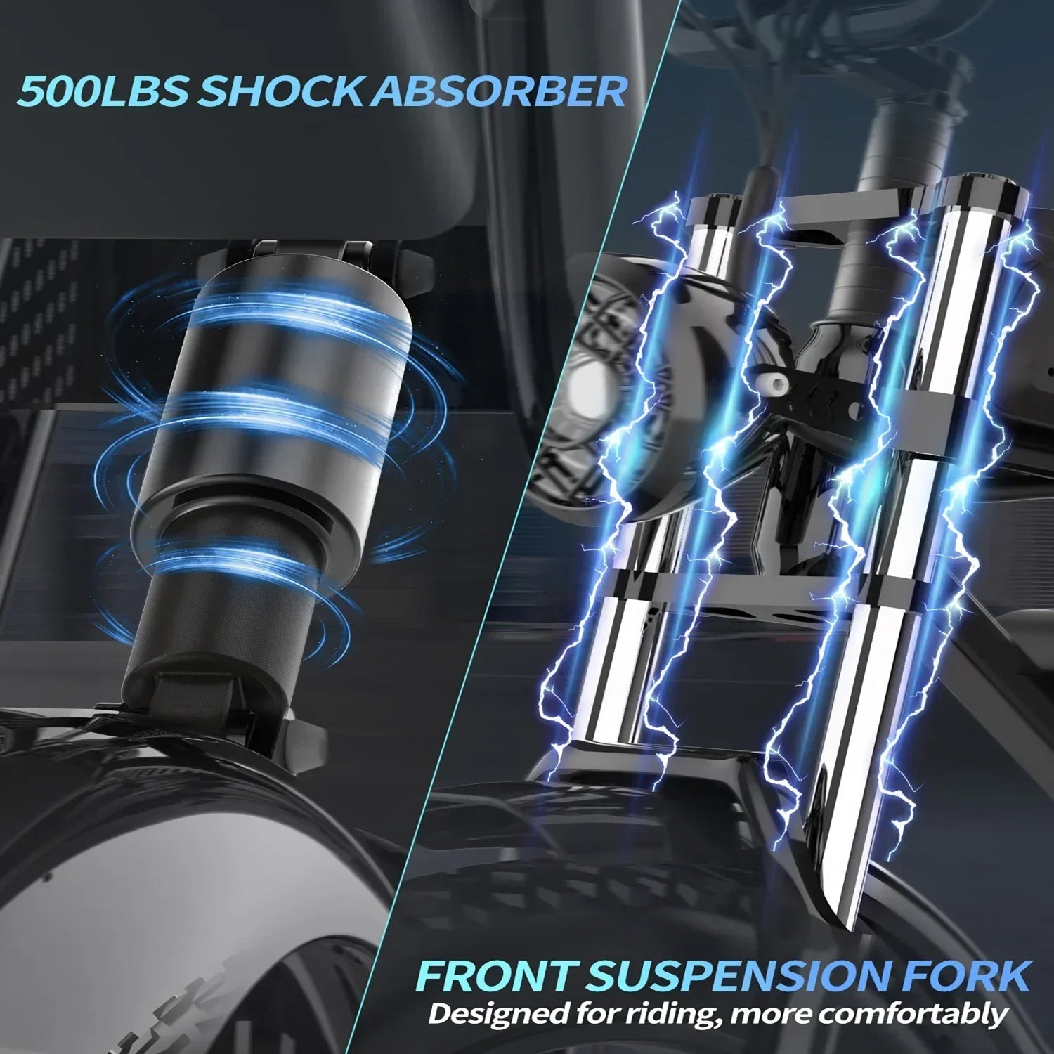 Ebike, Q20, 20-inch urban commuter electric bike, high carbon steel frame, 7-speed transmission, 750W motor, 48V-20ah battery