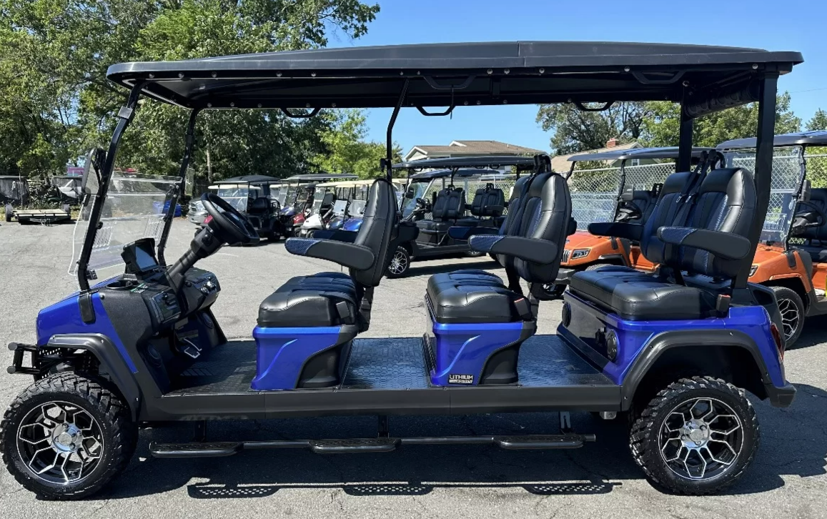 2025 Evolution D5 Maverick 6 electric golf carts