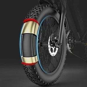 Ebike, Q20, 20-inch urban commuter electric bike, high carbon steel frame, 7-speed transmission, 750W motor, 48V-20ah battery