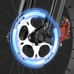 Ebike, Q20, 20-inch urban commuter electric bike, high carbon steel frame, 7-speed transmission, 750W motor, 48V-20ah battery