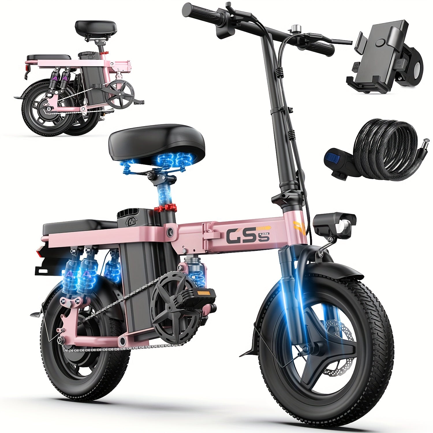 UPlee 740W Adult Electric Bike