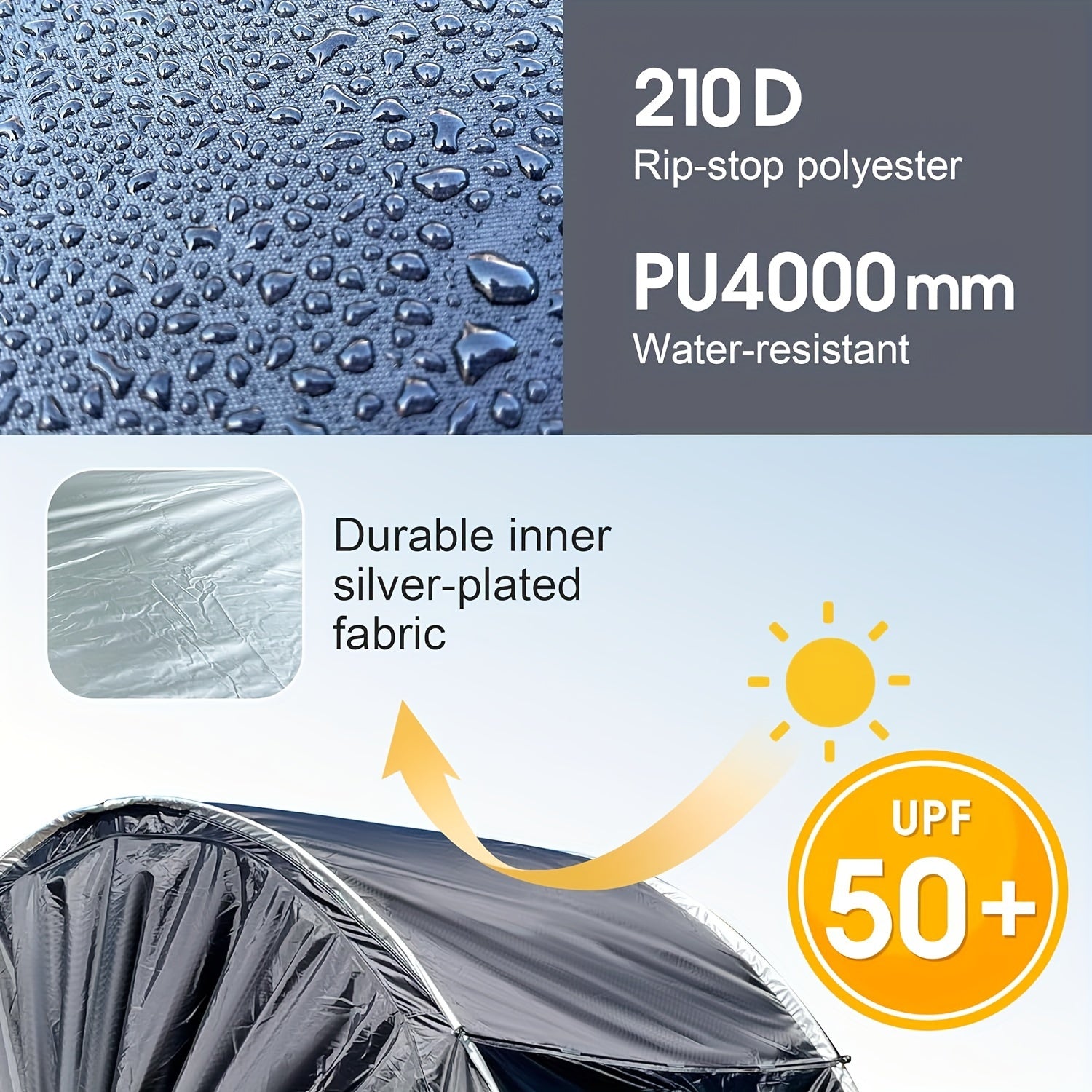 Bike Storage Shed Tent With Double Doors