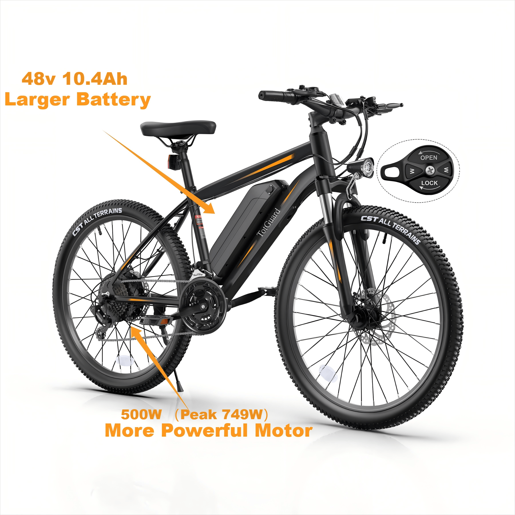 Electric Bicycle, 26" Electric Mountain Bike
