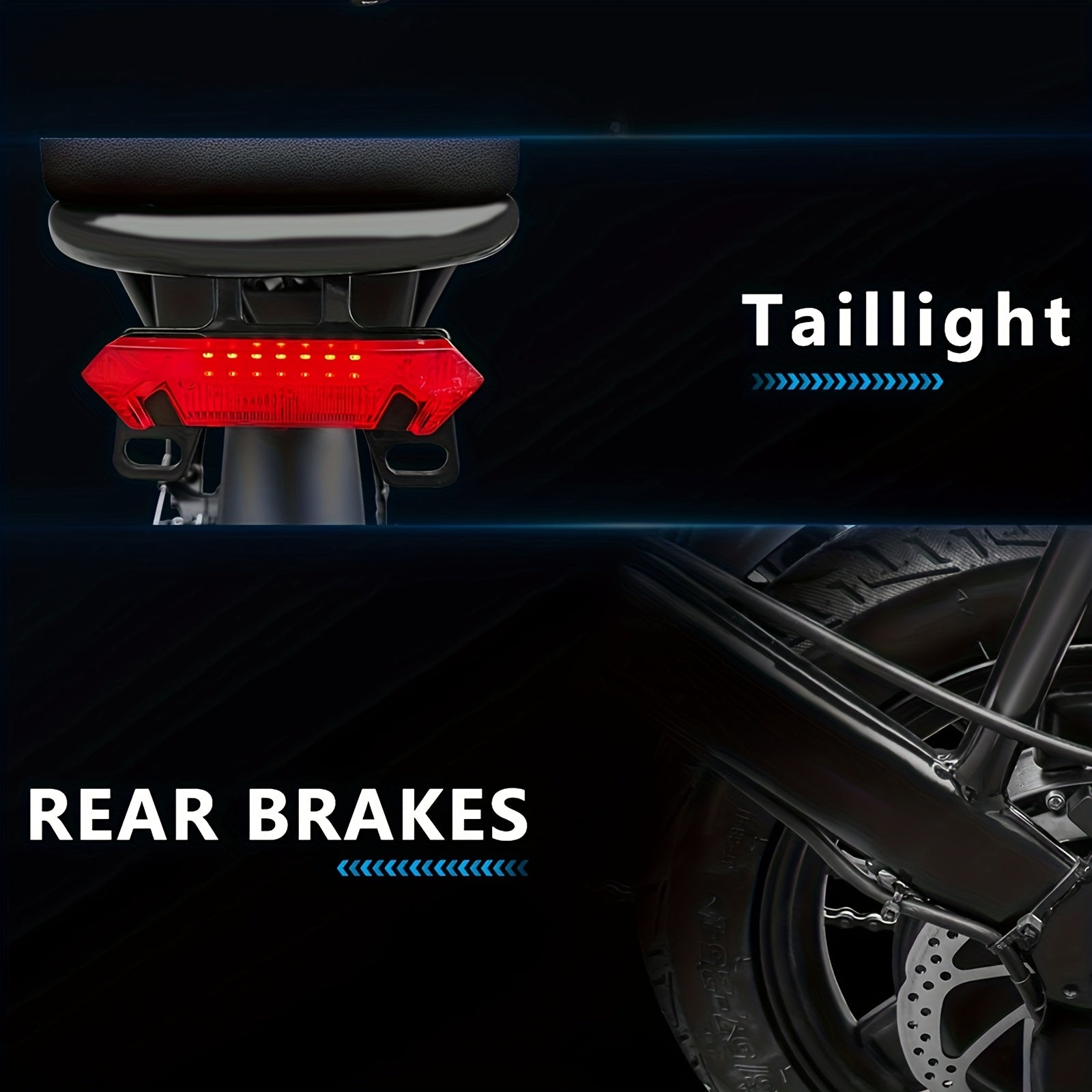 Electric Bike For Adults, Folding Ebike, Electric Bicycle With Removable Battery,